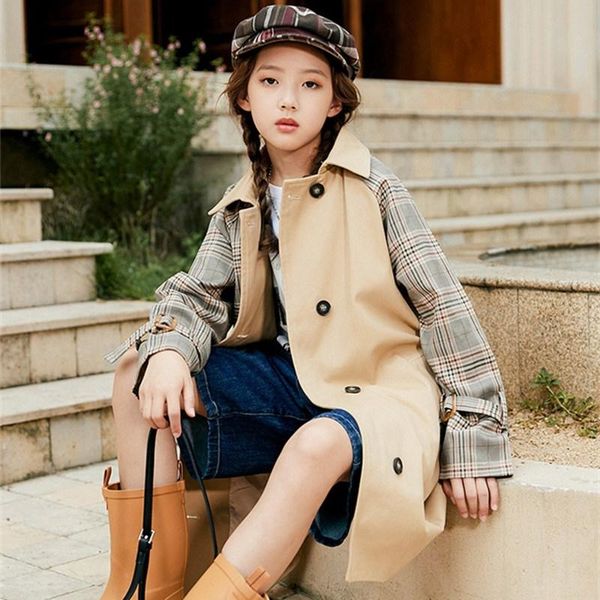 coat autumn khaki trench for kids long coats children winter clothing teenager girls plaid clothes outerwear jean jackets, Blue;gray
coat autumn khaki trench for kids long coats children winter clothing teenager girls plaid clothes outerwear jean jackets, Blue;gray