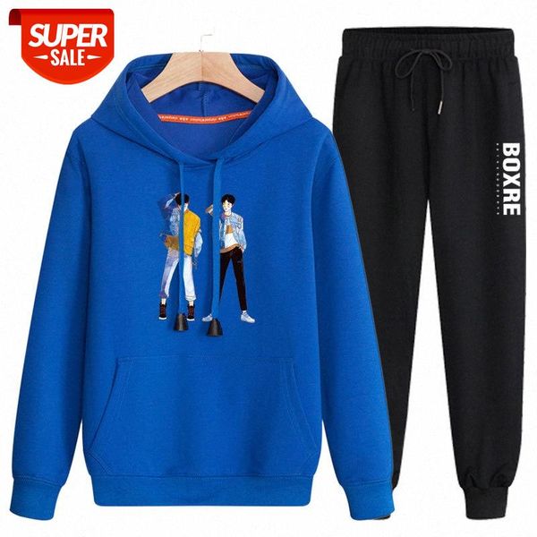 men's sweatshirt set korean trend hooded pullover, youth casual and handsome #gr9m, Black
men's sweatshirt set korean trend hooded pullover, youth casual and handsome #gr9m, Black