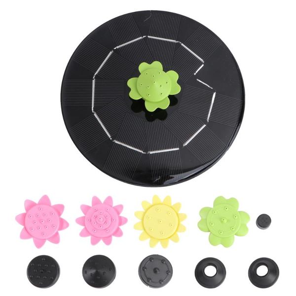 garden decorations 1 set petal solar fountain flower-shaped spray head bird bath (black)
garden decorations 1 set petal solar fountain flower-shaped spray head bird bath (black)