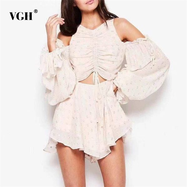 hollow out playsuit for women o neck lantern long sleeve off shoulder drawstring loose pants print dot playsuits female 210531, Black;white
hollow out playsuit for women o neck lantern long sleeve off shoulder drawstring loose pants print dot playsuits female 210531, Black;white