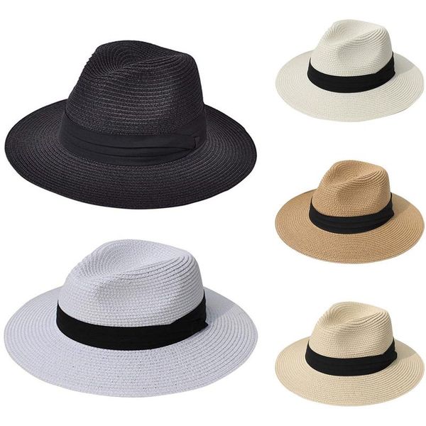 wide brim hats fashion summer for women men straw-hat straw sunshade roll up fedora beach sun hat casquette femme, Blue;gray
wide brim hats fashion summer for women men straw-hat straw sunshade roll up fedora beach sun hat casquette femme, Blue;gray