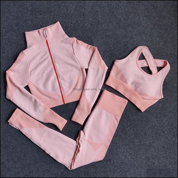 exercise wear athletic outdoor apparel sports & outdoorswomen seamless yoga sets with zipper sport suit long sleeve fitness clothing female, White;black
exercise wear athletic outdoor apparel sports & outdoorswomen seamless yoga sets with zipper sport suit long sleeve fitness clothing female, White;black