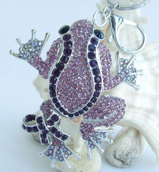 keychains 3.54" art style animal frog keychain pendant rhinestone crystal k05853, Silver
keychains 3.54" art style animal frog keychain pendant rhinestone crystal k05853, Silver