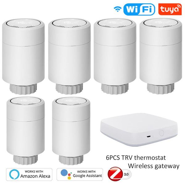 smart home control zigbee thermostatic radiator valve controller trv thermostat tuya temperature voice compatible with alexa
smart home control zigbee thermostatic radiator valve controller trv thermostat tuya temperature voice compatible with alexa