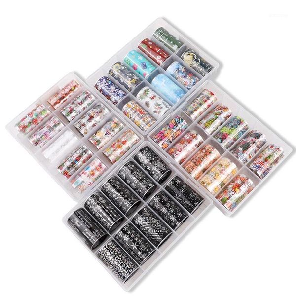 10pc/set christmas decorations nails decals mix colorful transfer nail foil sticker snow flower elk gift santa adhesive paper1, Black
10pc/set christmas decorations nails decals mix colorful transfer nail foil sticker snow flower elk gift santa adhesive paper1, Black