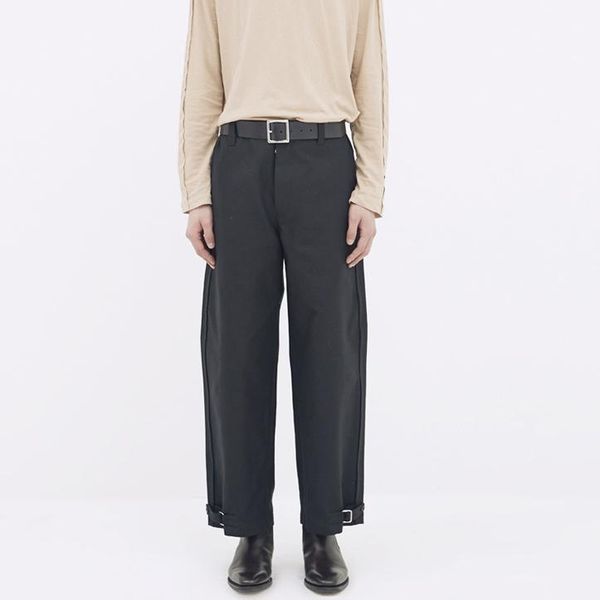 men's pants 2021 clothing hair stylist gd fashion handmade loose straight broad leg trousers plus size costumes 27-44, Black
men's pants 2021 clothing hair stylist gd fashion handmade loose straight broad leg trousers plus size costumes 27-44, Black