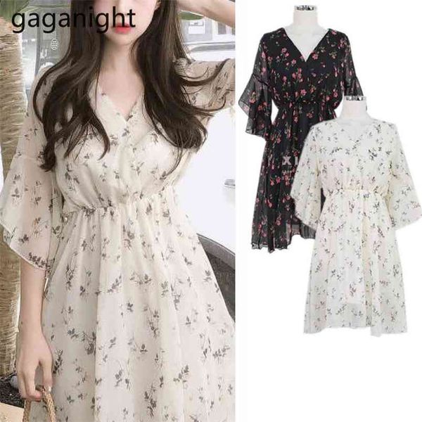 women dresses summer v neck floral print boho chiffon ruffle short sleeve a line mini vestidos 210601, Black;gray
women dresses summer v neck floral print boho chiffon ruffle short sleeve a line mini vestidos 210601, Black;gray