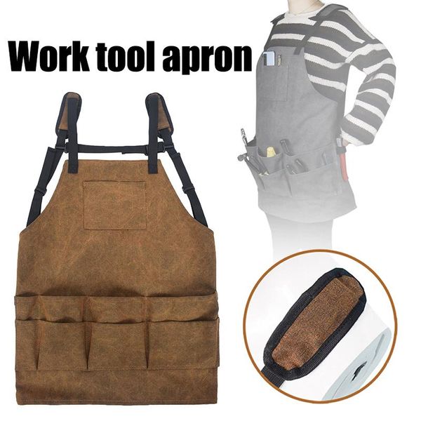 aprons multi-pocket thick canvas apron multipurpose adjustable woodworking storage bag for carpentering gardening dropshiphome & garden
aprons multi-pocket thick canvas apron multipurpose adjustable woodworking storage bag for carpentering gardening dropshiphome & garden