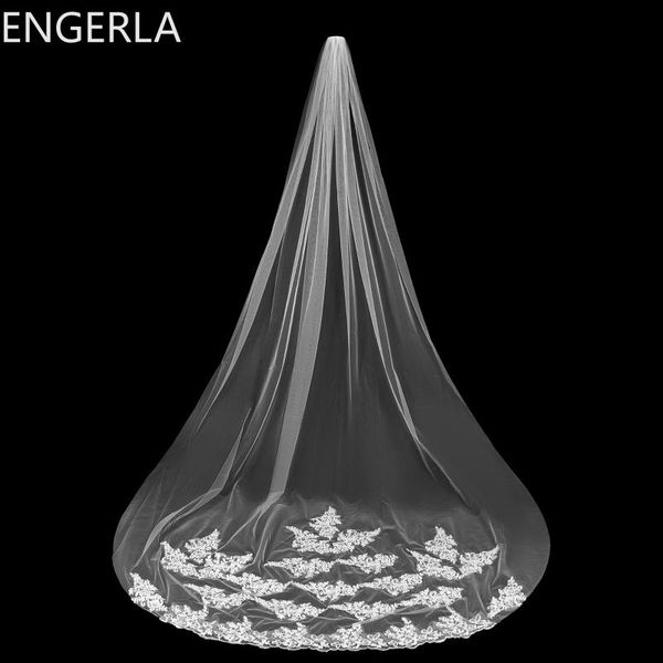 bridal veils bride wedding veil accessories long elegant sweet white lace 1 layer, Black
bridal veils bride wedding veil accessories long elegant sweet white lace 1 layer, Black