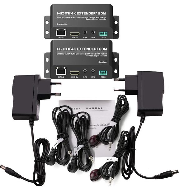 audio cables & connectors dual ir 4k 120m extender cascade connection over cat5e cat6 rj45 ethernet net cable extension splitter transm
audio cables & connectors dual ir 4k 120m extender cascade connection over cat5e cat6 rj45 ethernet net cable extension splitter transm