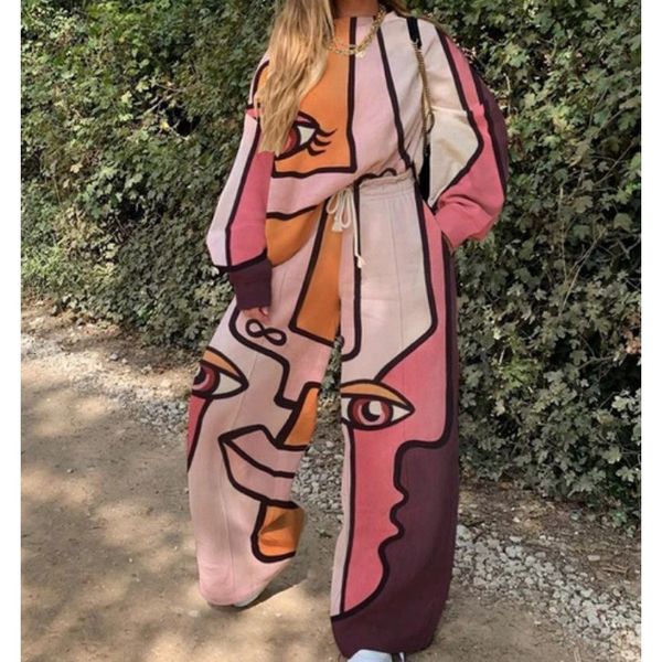 women's tracksuits ins autumn women fashion printed sports casual trousers long sleeve two-piece + pants african clothing sui, Gray
women's tracksuits ins autumn women fashion printed sports casual trousers long sleeve two-piece + pants african clothing sui, Gray