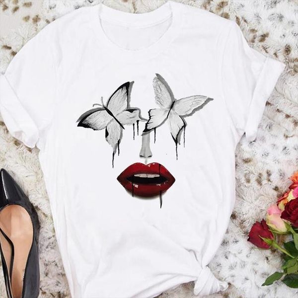 and women cartoon trend butterfly men t shirt cute short sleeve summer female tshirts fashion clothes graphic lady, White;black
and women cartoon trend butterfly men t shirt cute short sleeve summer female tshirts fashion clothes graphic lady, White;black