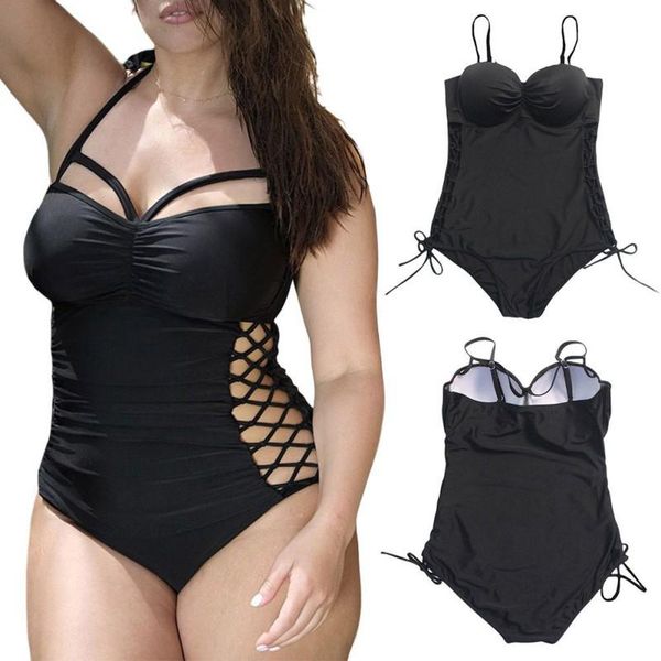 one-piece suits women's swimsuit with belly closed triangle plus size hollow lace up multi rope
one-piece suits women's swimsuit with belly closed triangle plus size hollow lace up multi rope