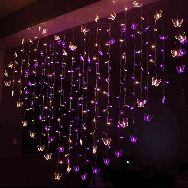 led heart curtain crystal butterfly window string love decoration led color lamp
led heart curtain crystal butterfly window string love decoration led color lamp