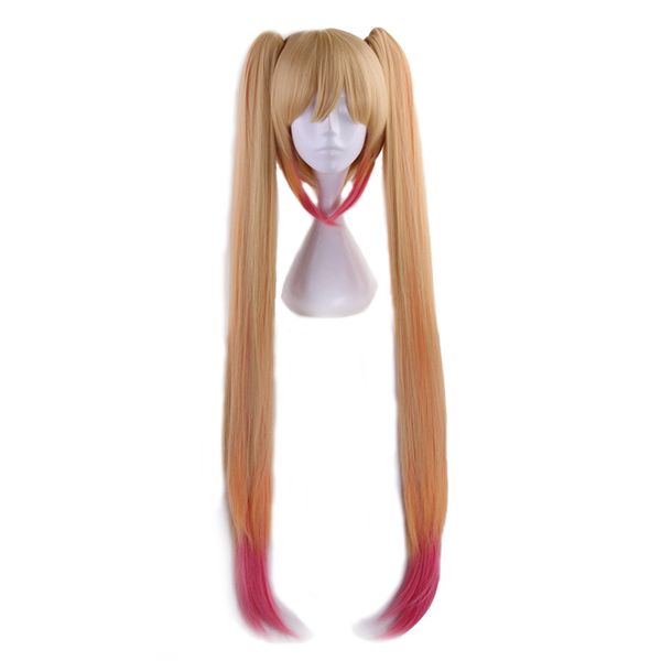 miss kobayashi's dragon maid tohru wig cosplay costume gradient double ponytails heat-resistant fiber hair wig, Black
miss kobayashi's dragon maid tohru wig cosplay costume gradient double ponytails heat-resistant fiber hair wig, Black