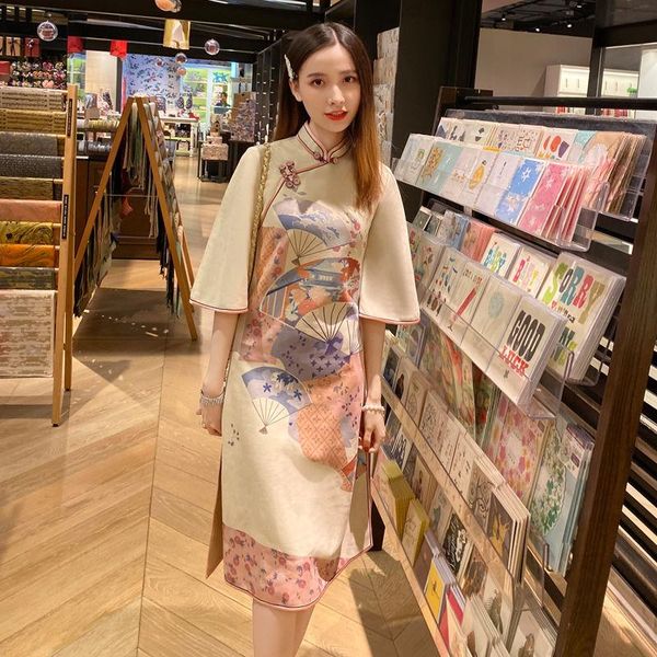 ethnic clothing print vintage women cheongsam split flower party dress traditional chinese evening qipao vestidos elegant ladies gown x, Red
ethnic clothing print vintage women cheongsam split flower party dress traditional chinese evening qipao vestidos elegant ladies gown x, Red