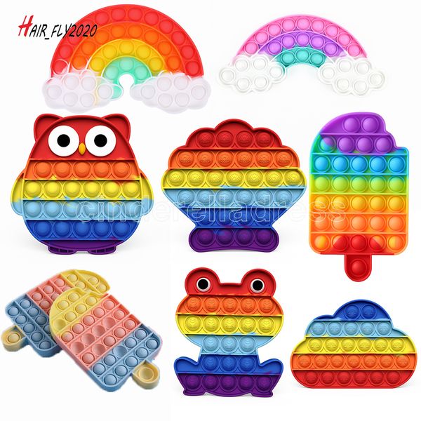rainbow antistress toys push bubble fidget sensory toy autism needs fidget squeeze funny stress reliever toys for kids us stock cm19
rainbow antistress toys push bubble fidget sensory toy autism needs fidget squeeze funny stress reliever toys for kids us stock cm19