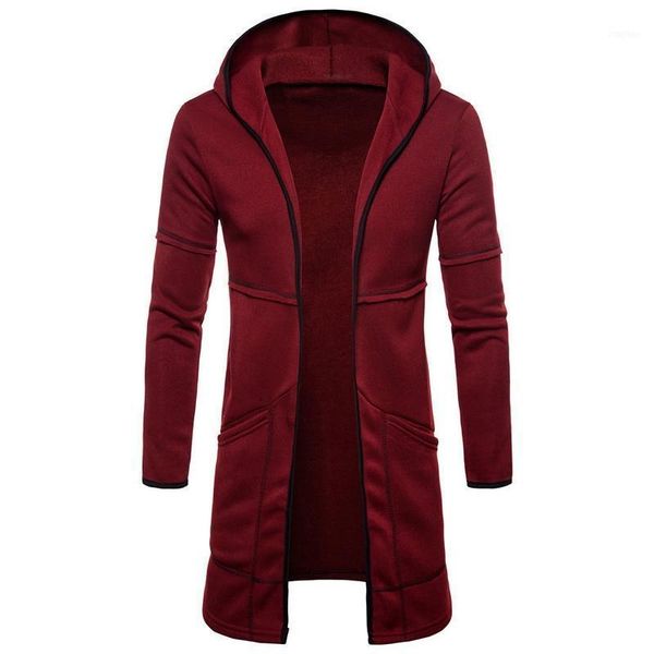 men's fashion solid color warm knee length hooeed fleece lining coat slim fit winter warm1, Tan;black
men's fashion solid color warm knee length hooeed fleece lining coat slim fit winter warm1, Tan;black