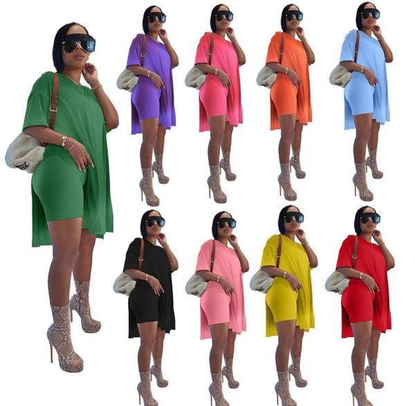 women plus size tracksuits 3xl two pieces set outfits split short sleeve leggings loose shirt jogger suits womens designer fashion, Black
women plus size tracksuits 3xl two pieces set outfits split short sleeve leggings loose shirt jogger suits womens designer fashion, Black