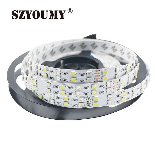 strips szyoumy magic color ultra beautiful smd double row rgbw led strip 120led/m no waterproof flexible light 5m/rolls
strips szyoumy magic color ultra beautiful smd double row rgbw led strip 120led/m no waterproof flexible light 5m/rolls