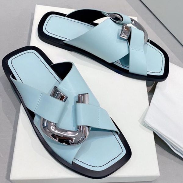 unique luxury square toe flat sandals summer brand design leather women shoes fashion slip-on female metal decoratio, Black
unique luxury square toe flat sandals summer brand design leather women shoes fashion slip-on female metal decoratio, Black