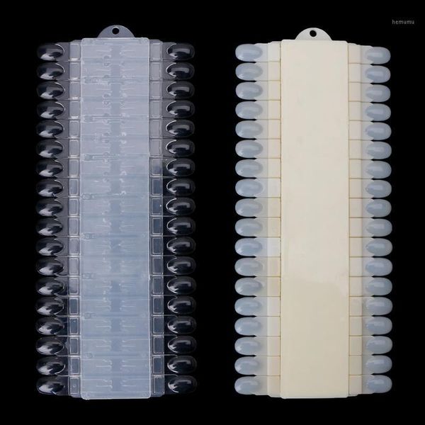 36pcs plastic nail display polish art color card removable rack clear teardrop pattern transparent/natural 2021 1, Black
36pcs plastic nail display polish art color card removable rack clear teardrop pattern transparent/natural 2021 1, Black