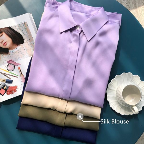 women's suits & blazers suit four colors women silk blouse turn-down collar long sleeve simple loose autumn office lady 98hx, White;black
women's suits & blazers suit four colors women silk blouse turn-down collar long sleeve simple loose autumn office lady 98hx, White;black