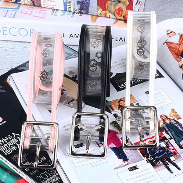 belts fashion print transparent large buckle plastic belt soft and reliable three color heart jeans, Black;brown
belts fashion print transparent large buckle plastic belt soft and reliable three color heart jeans, Black;brown
