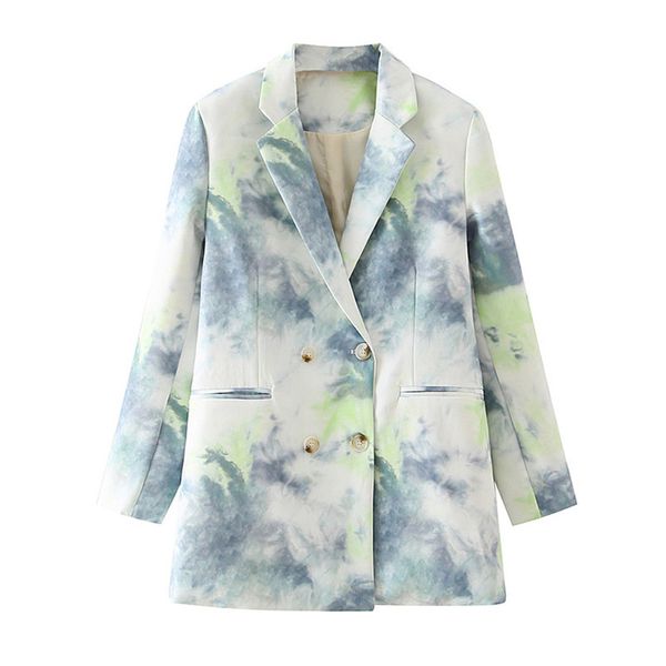 bslqr women fashion tie-dye blazers coat vintage notched collar long sleeve pockets female outerwear chic blazer suits 210430, White;black
bslqr women fashion tie-dye blazers coat vintage notched collar long sleeve pockets female outerwear chic blazer suits 210430, White;black