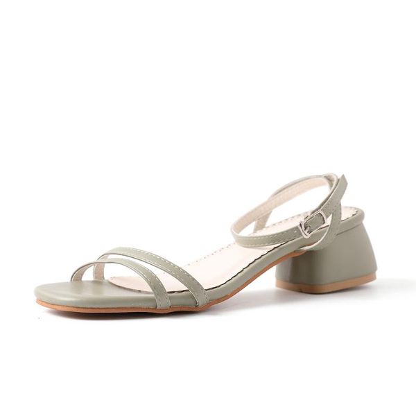 sandals women 2021 summer buckle strap square heel casual ladies sandal solid fashion mid woman shoes, Black
sandals women 2021 summer buckle strap square heel casual ladies sandal solid fashion mid woman shoes, Black