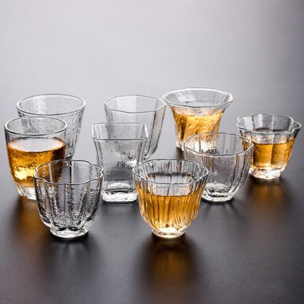 wine glasses 2pcs japanese transparent hat cup small hammer tea tasting glass petal sake set
wine glasses 2pcs japanese transparent hat cup small hammer tea tasting glass petal sake set