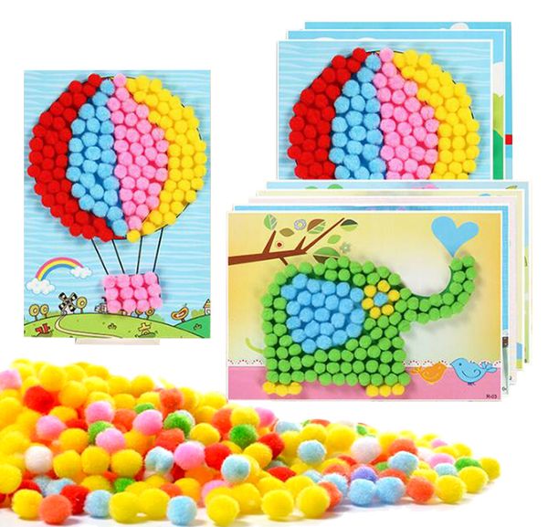 5pcs diy craft toys button stickers pompom stickers diamond stickers painting drawing toys handmand craft kit children toys yjn
5pcs diy craft toys button stickers pompom stickers diamond stickers painting drawing toys handmand craft kit children toys yjn