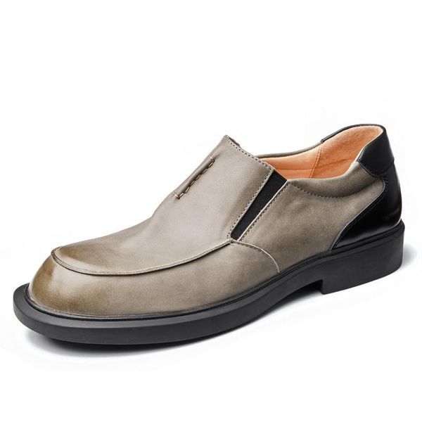 breathable designer shoes men driving cowhide business comfortable loafer autumn spring british retro dress, Black
breathable designer shoes men driving cowhide business comfortable loafer autumn spring british retro dress, Black