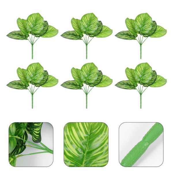 decorative flowers & wreaths 6pcs simulation calathea plant bonsai chic potted decor
decorative flowers & wreaths 6pcs simulation calathea plant bonsai chic potted decor