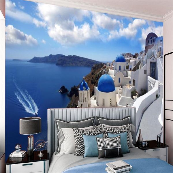 wallpapers custom 3d landscape wallcovering blue seaside white castle beautiful scenery interior home decor painting mural
wallpapers custom 3d landscape wallcovering blue seaside white castle beautiful scenery interior home decor painting mural