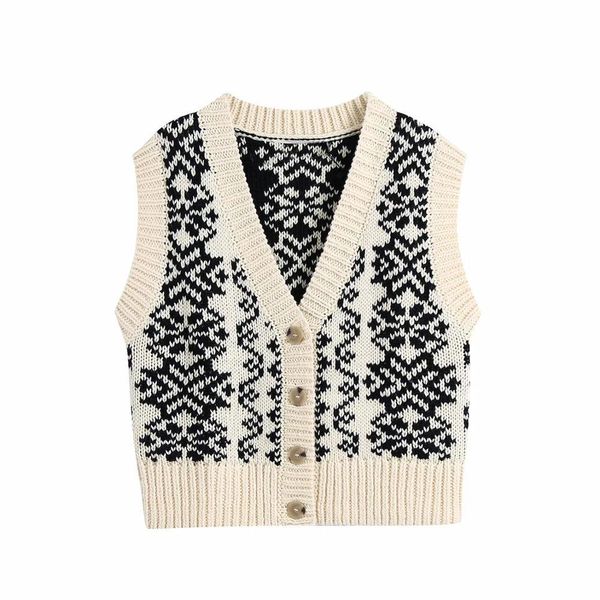 winter women knit cardigan sweater vest casual fashion vintage woman sweaters knitted 210420, White;black
winter women knit cardigan sweater vest casual fashion vintage woman sweaters knitted 210420, White;black