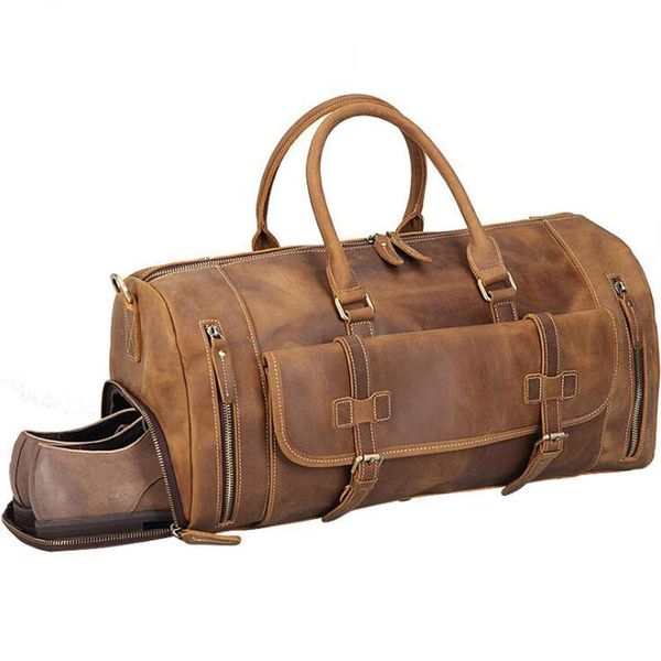 duffel bags 100% natural cow skin travel euro trend men's leather overnight business handbag hand luggage male weekend shoulder bag
duffel bags 100% natural cow skin travel euro trend men's leather overnight business handbag hand luggage male weekend shoulder bag