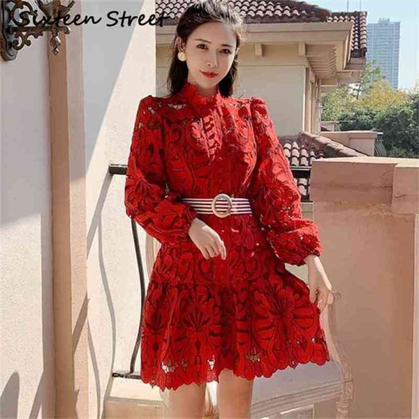 spring red lace embroidery dress female lantern sleeve hollow out single-breasted chic fashion party dress woman winter 210603, Black;gray
spring red lace embroidery dress female lantern sleeve hollow out single-breasted chic fashion party dress woman winter 210603, Black;gray