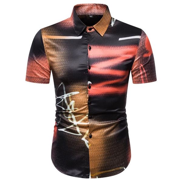 men's casual shirts shirt printing baroque designer camisa social club night bar slim camiseta thin short sleeve, White;black
men's casual shirts shirt printing baroque designer camisa social club night bar slim camiseta thin short sleeve, White;black