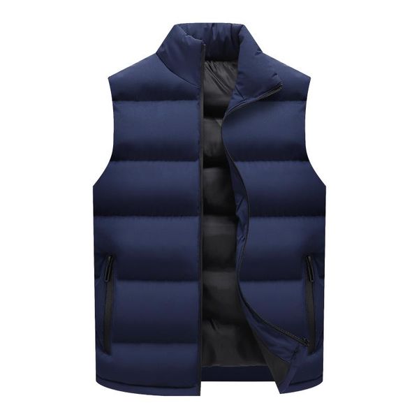 men's vests casual down cotton vest 2021 winter sleeveless warm in various colors fashion trend male 5xl, Black;white
men's vests casual down cotton vest 2021 winter sleeveless warm in various colors fashion trend male 5xl, Black;white