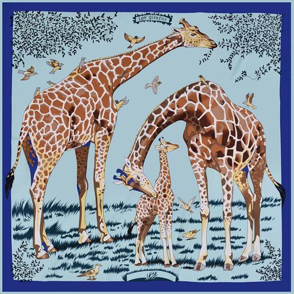 scarves koi leaping feman130 silk scarf soft big squares shawl decorative headscarf giraffe print wrap gift, Blue;gray
scarves koi leaping feman130 silk scarf soft big squares shawl decorative headscarf giraffe print wrap gift, Blue;gray