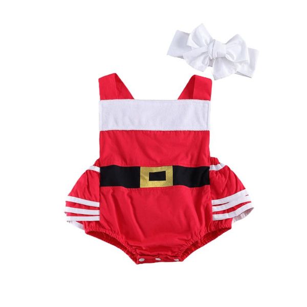 xmas infant baby girls boys rompers headband sleeveless ruffles patchwork backless jumpsuits, Blue
xmas infant baby girls boys rompers headband sleeveless ruffles patchwork backless jumpsuits, Blue