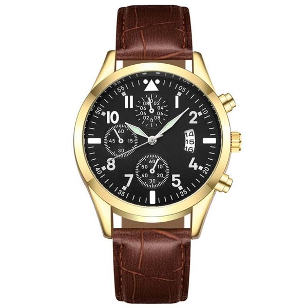 wristwatches vintage style mens soild leather strap sport romantic dial quartz watch business clock fashion gift relojes hombre 2021 @50, Slivery;brown
wristwatches vintage style mens soild leather strap sport romantic dial quartz watch business clock fashion gift relojes hombre 2021 @50, Slivery;brown