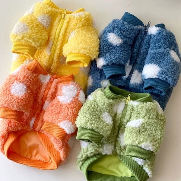 winter dog cothes warm feece dot cothes for dog thickened pet coat sweater for sma medium puppy dog chihuahua yorkshire
winter dog cothes warm feece dot cothes for dog thickened pet coat sweater for sma medium puppy dog chihuahua yorkshire