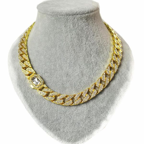 chains hip hop 13mm square iced out crystal cuban chain full bling rhinestone necklace bracelet for men women charm jewelry, Silver
chains hip hop 13mm square iced out crystal cuban chain full bling rhinestone necklace bracelet for men women charm jewelry, Silver