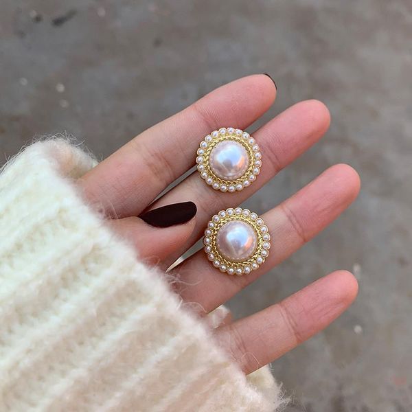 dangle & chandelier high level pearl circle gold earrings for woman korean fashion jewelry wedding party girl's elegant temperament got, Silver
dangle & chandelier high level pearl circle gold earrings for woman korean fashion jewelry wedding party girl's elegant temperament got, Silver