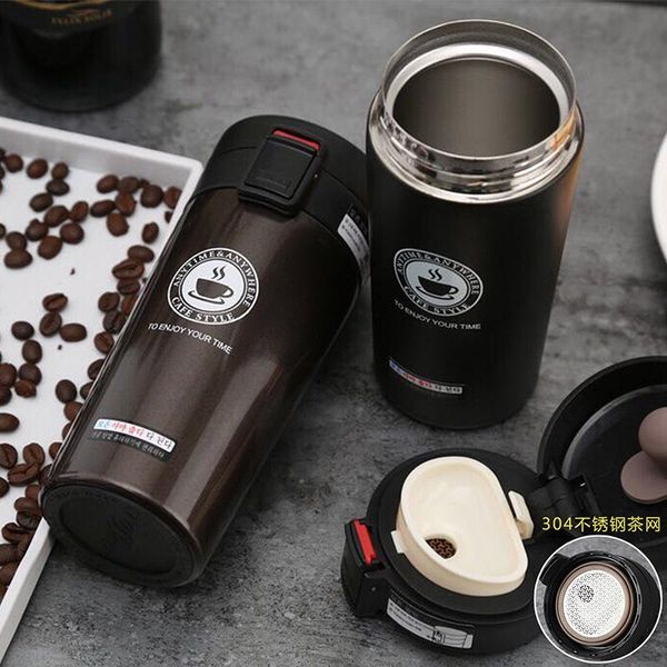 water bottles men's and women's stainless steel coffee mug car tea filter student lovers cup fashion portable
water bottles men's and women's stainless steel coffee mug car tea filter student lovers cup fashion portable