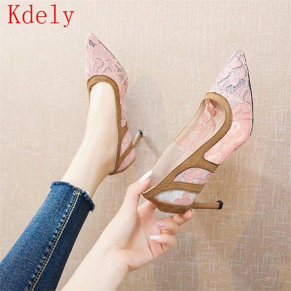 dress shoes 2021 spring thin heels pumps women pointed toe high heel work shoeslace mesh vintage elegant shallow for party, Black
dress shoes 2021 spring thin heels pumps women pointed toe high heel work shoeslace mesh vintage elegant shallow for party, Black
