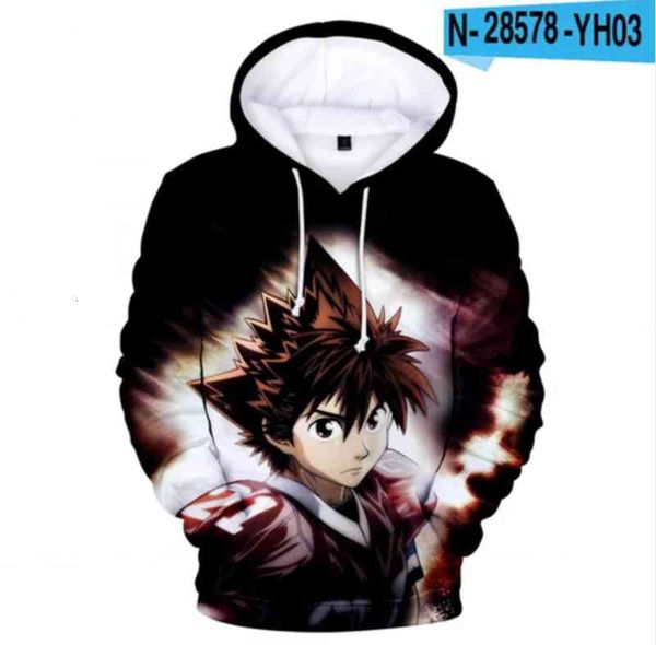 women's hoodies & sweatshirts anime clothes 3d printed eyeshield 21 hoodie boy girls teenage s kids sweater casual children with autumn, Black
women's hoodies & sweatshirts anime clothes 3d printed eyeshield 21 hoodie boy girls teenage s kids sweater casual children with autumn, Black