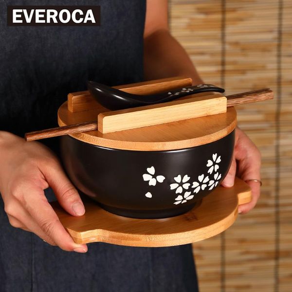 japanese retro big bowl soup rice mat black ceramic instant noodle with lid spoon chopsticks bowls
japanese retro big bowl soup rice mat black ceramic instant noodle with lid spoon chopsticks bowls
